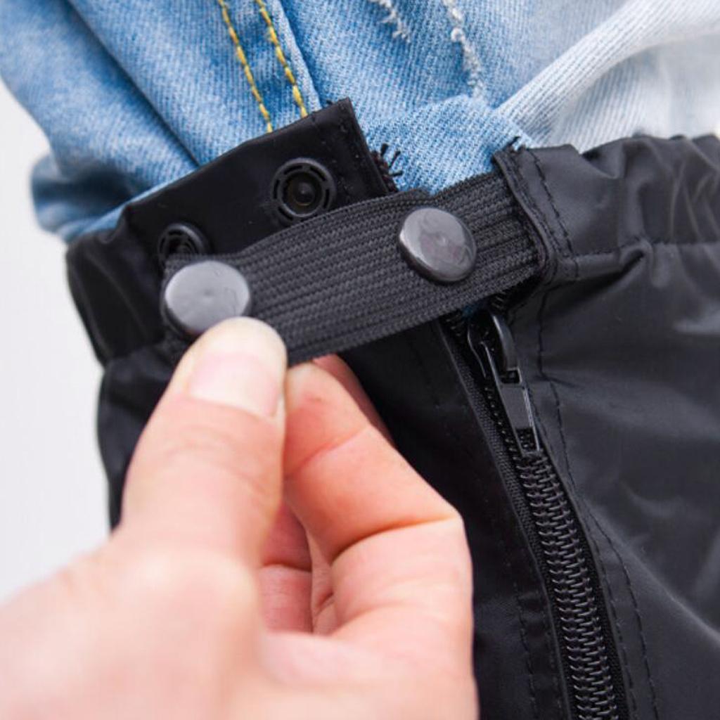 Waterproof Boot Cover for Cycling Bike with Sturdy Zipper Elastic Band 30.5cm