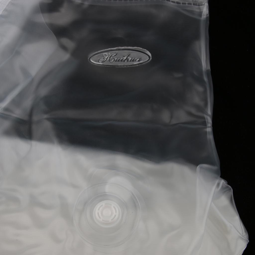 Reusable Waterproof Rain Shoes Covers Elastic Zipper Overshoes XL 28.5ccm White