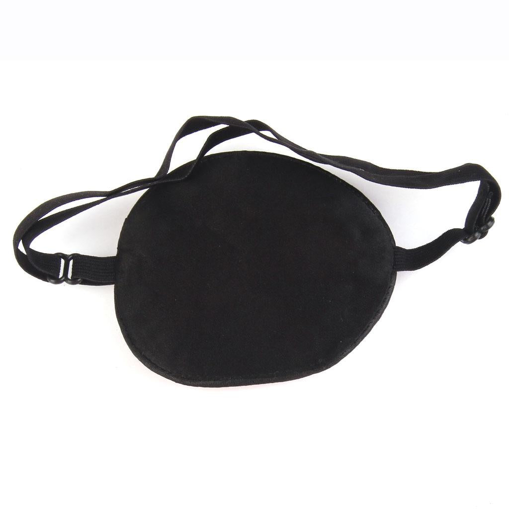 Kids Silk Pirate Eye Patch Eyeshade for Amblyopia Lazy Eye Blue