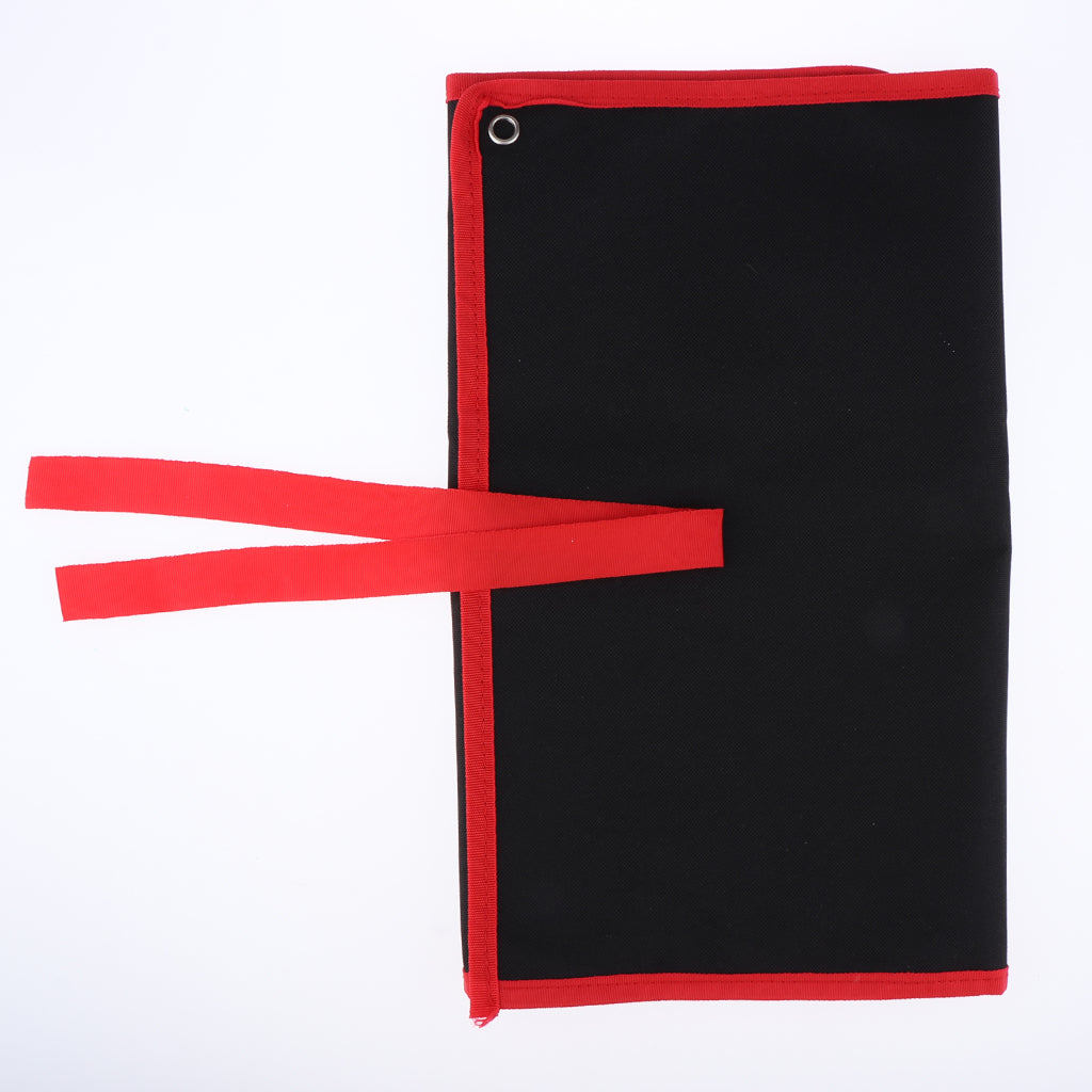 14-Pocket Oxford Spanner Wrench Tool Roll Up Storage Bags Organizer Case