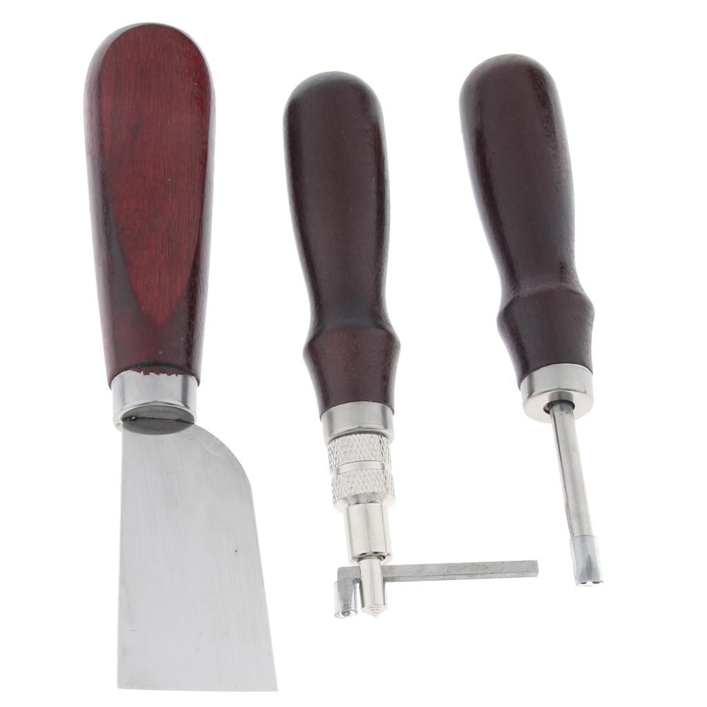 18PCS Leather Craft Tools and Supplies Kit Hand Stitching Sewing Accessory