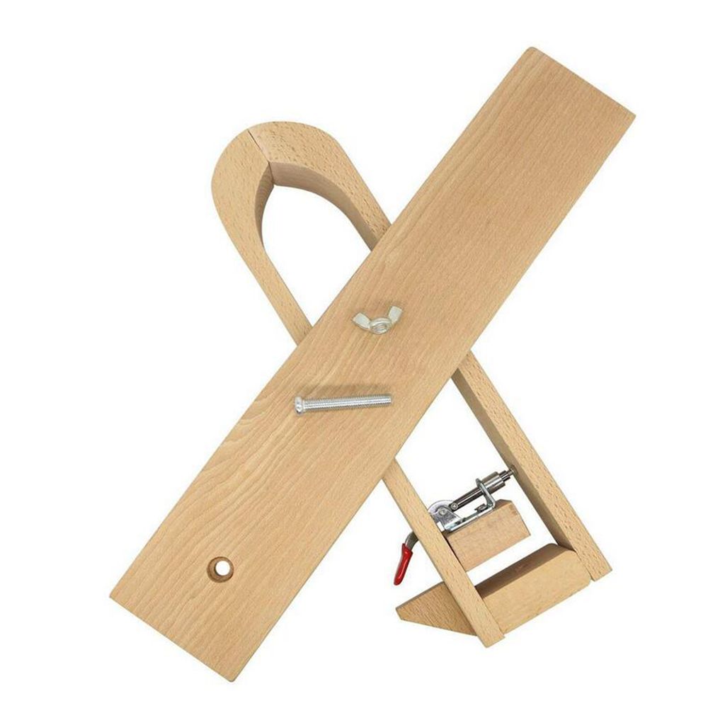Wood Leathercraft Hand Stitching Lacing Sewing Pony Horse Clamp Desktop Tool