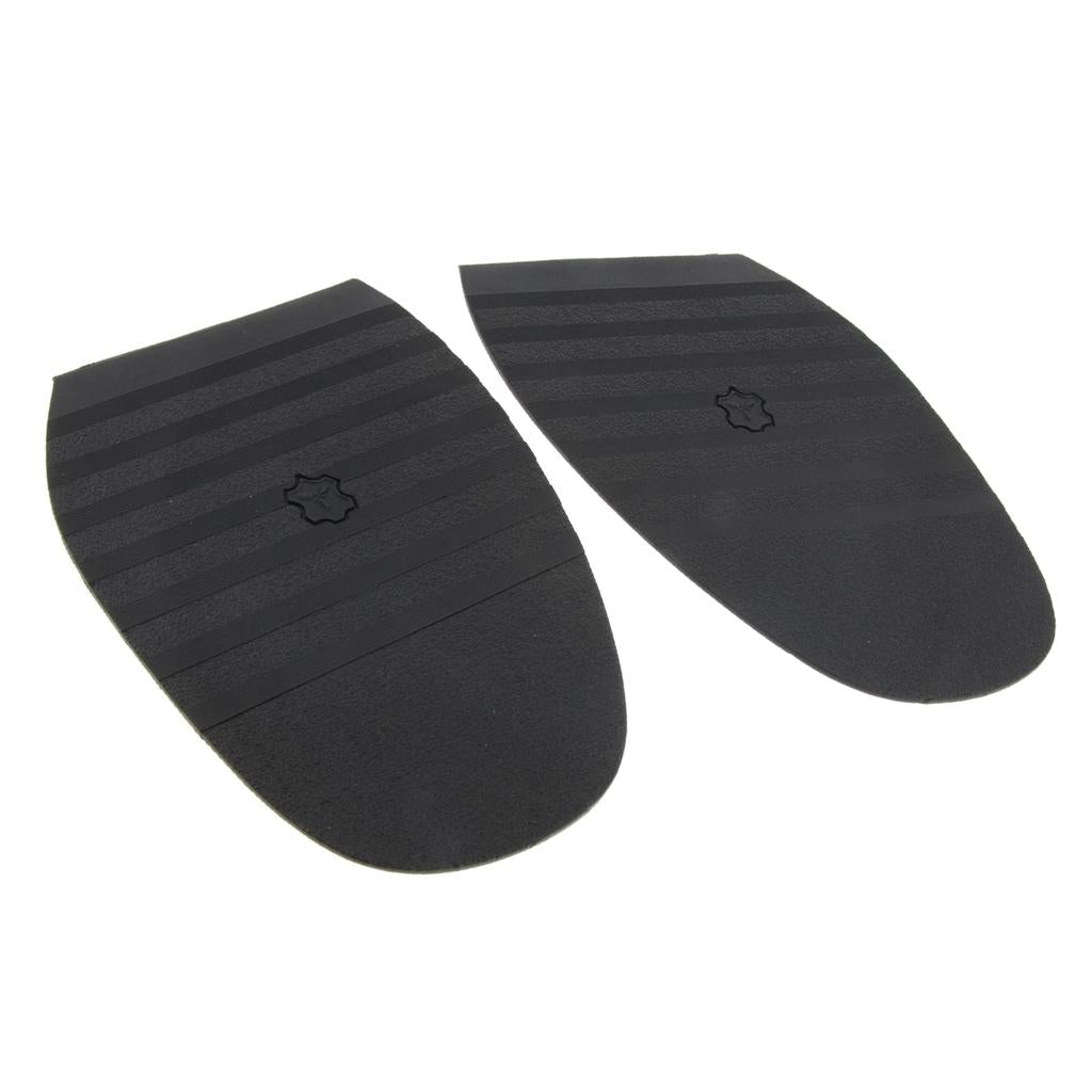 Pair of Rubber Half Soles Replacement Anti Slip Shoe Repair 2mm