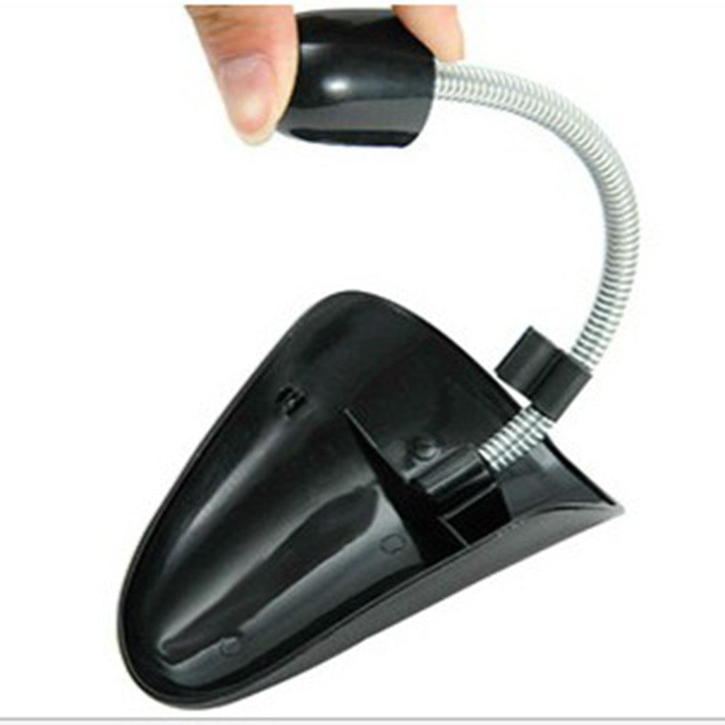 Adjustable Men Tree Shoe Stretcher Boot Holder with Tension Spring Coil Black