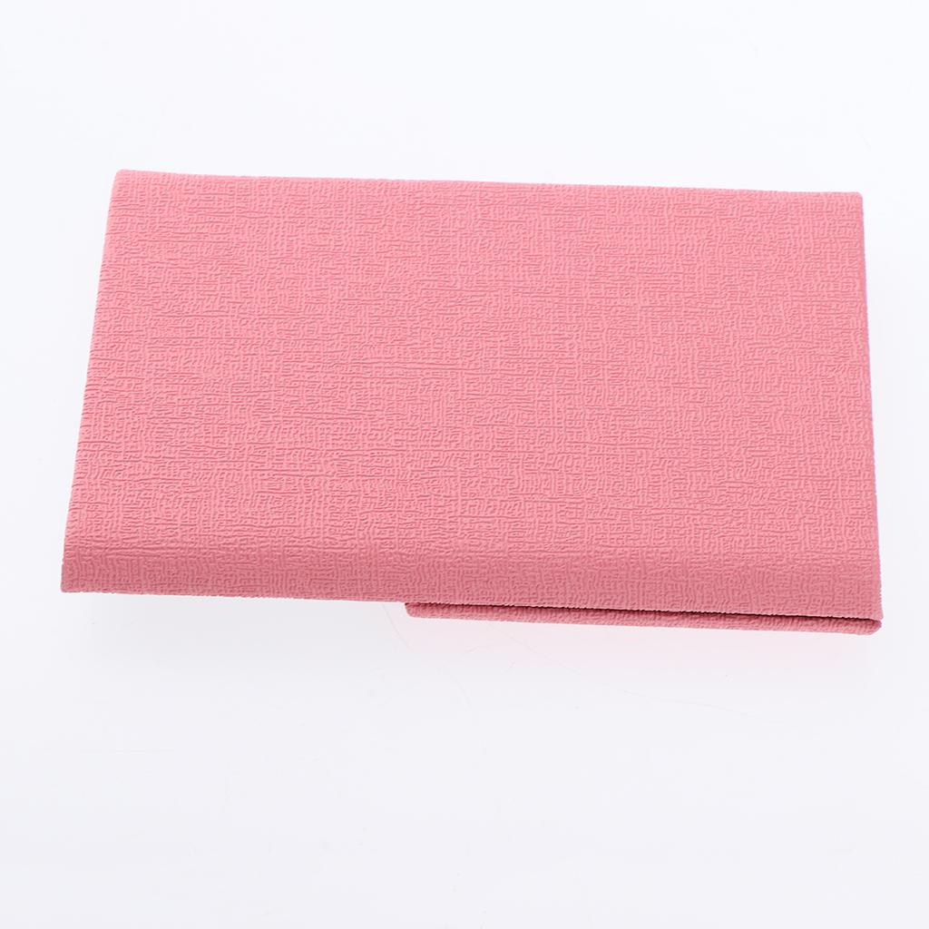 Business Name Card Holder Stainless Steel Multi Card Case Wallet Pink