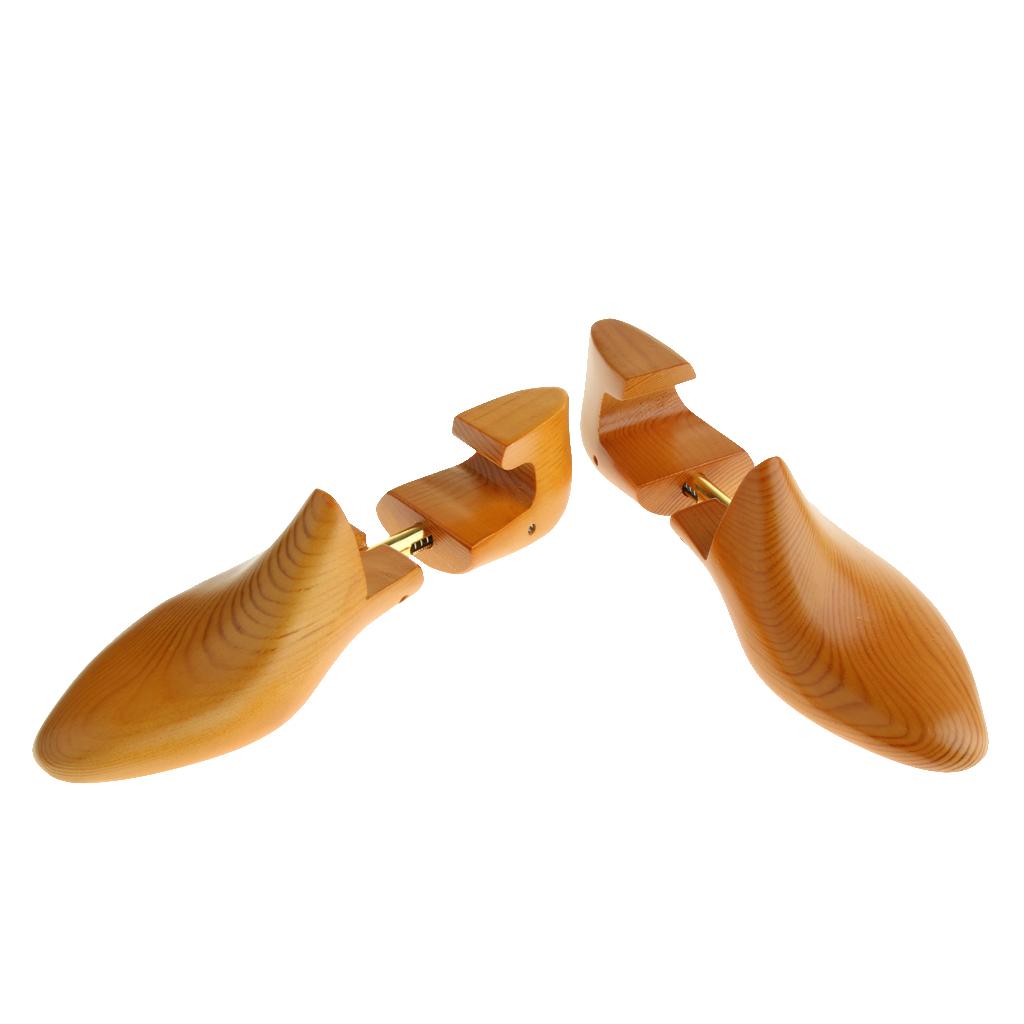 Shoe Stretcher Adjustable Wooden Shoe Holder Shaper Tree Shoe Expander 45-46