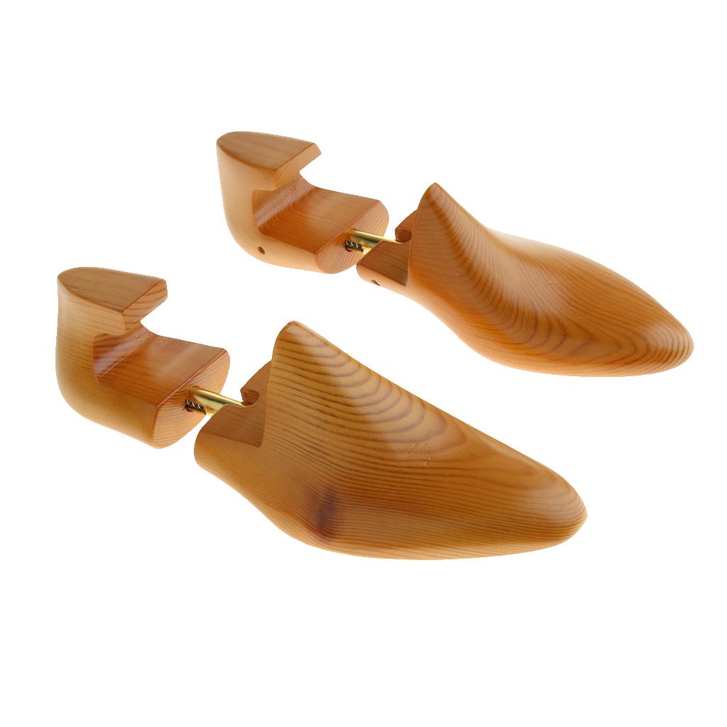 Shoe Stretcher Adjustable Wooden Shoe Holder Shaper Tree Shoe Expander 45-46