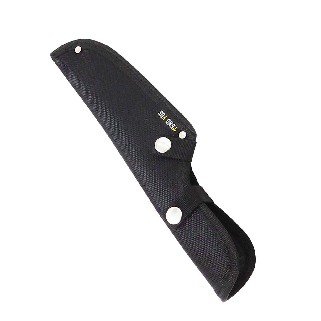 Straight Knife Belt Pouch Pocket Knife Sheath Holder with Snap Closure 3