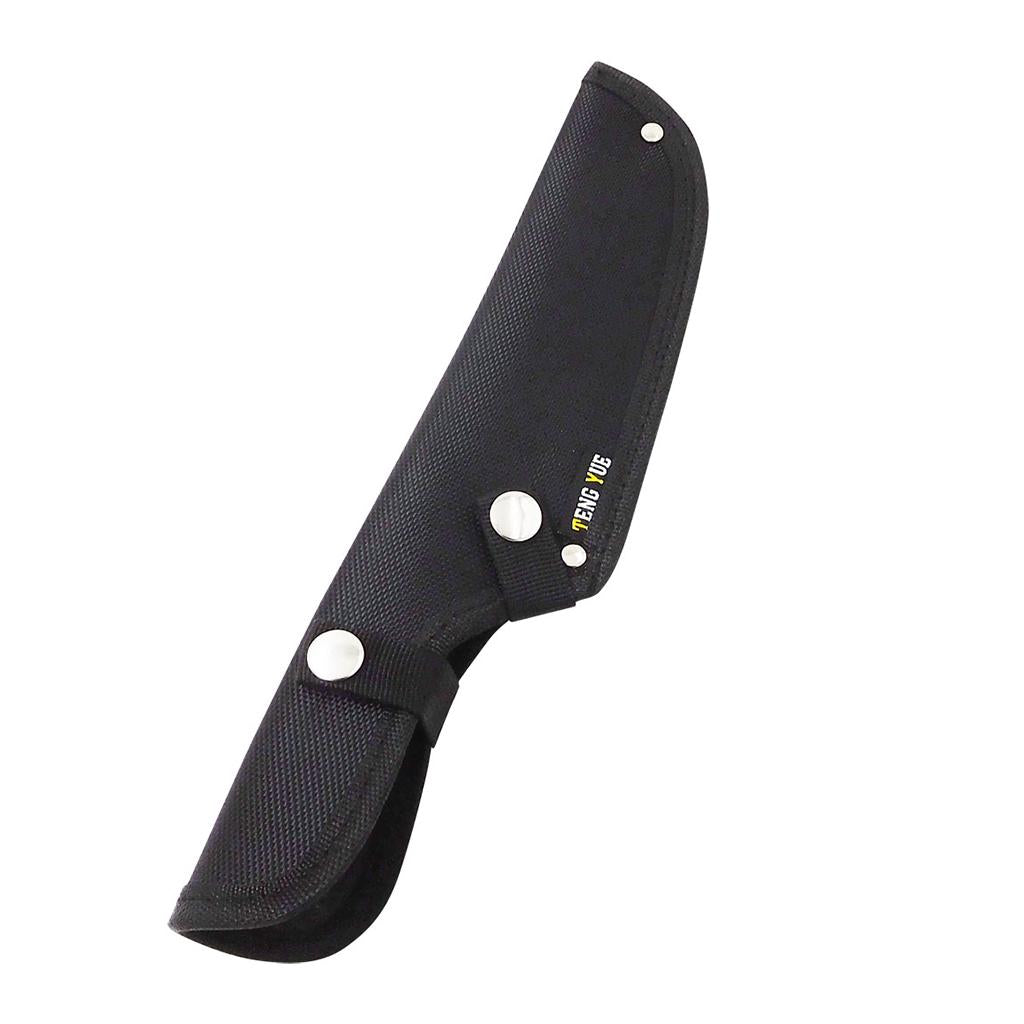 Straight Knife Belt Pouch Pocket Knife Sheath Holder with Snap Closure 3