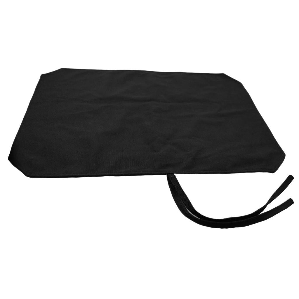 Professional Chefs Canvas Knife Wallet Carry Case Roll 5 Compartment Black