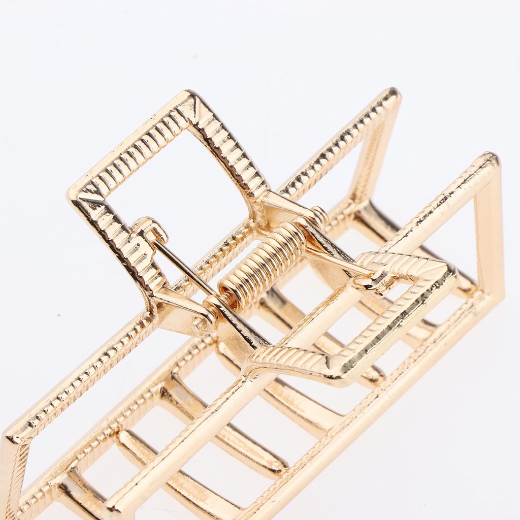 Womens Girls Hollow Metal Hair Claw Clamp Hair Accessories for Thick Hair 02
