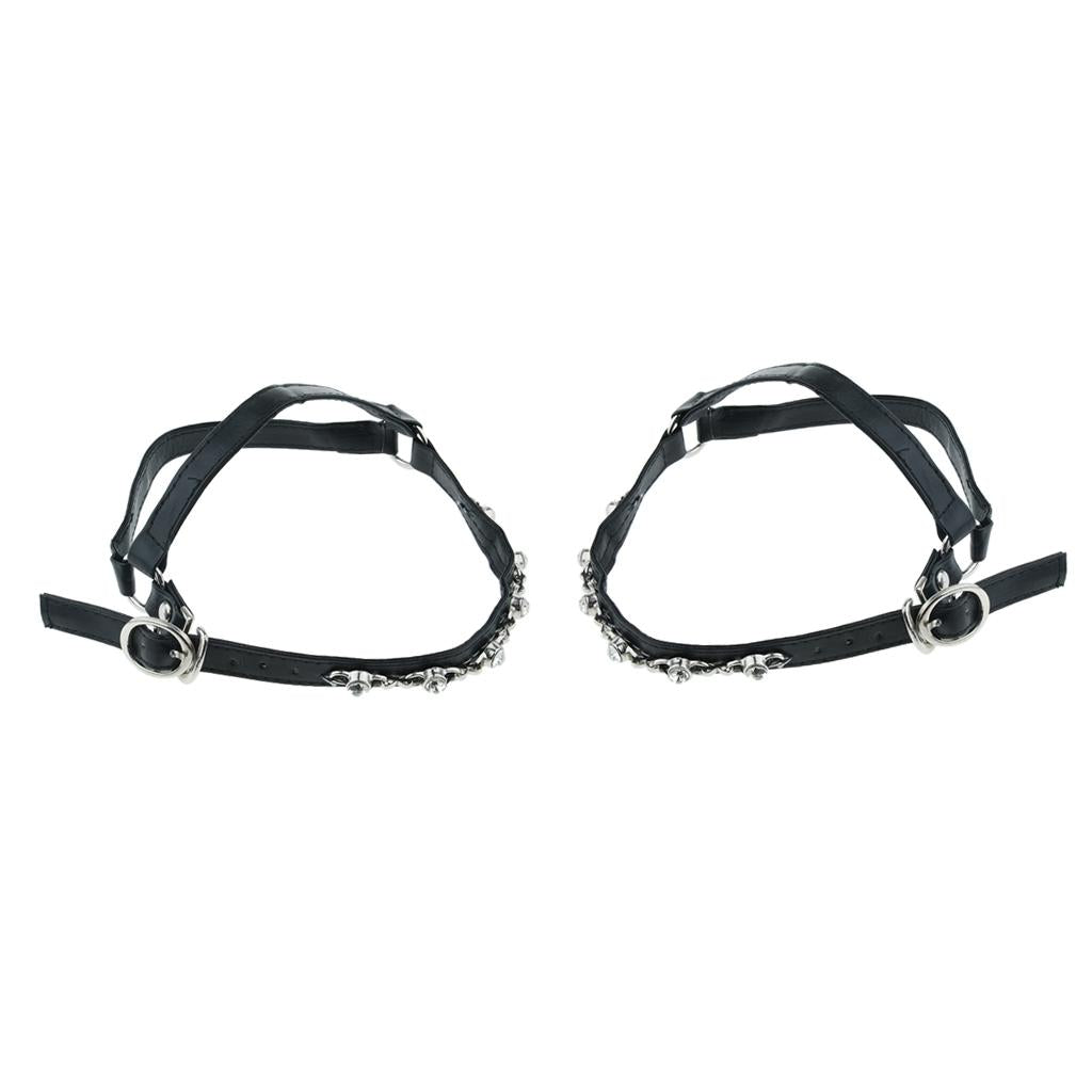 Detachable Shoe Straps Shoostraps To Hold Loose Heels, Wedges, Flat Shoes Black1
