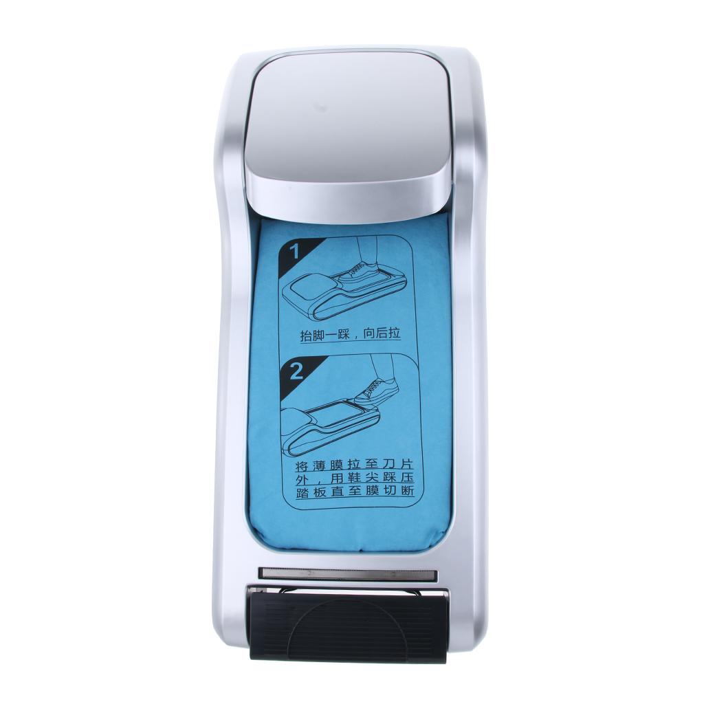 Automatic Shoe Cover Dispenser for Home Office Shoe Membrane Gray