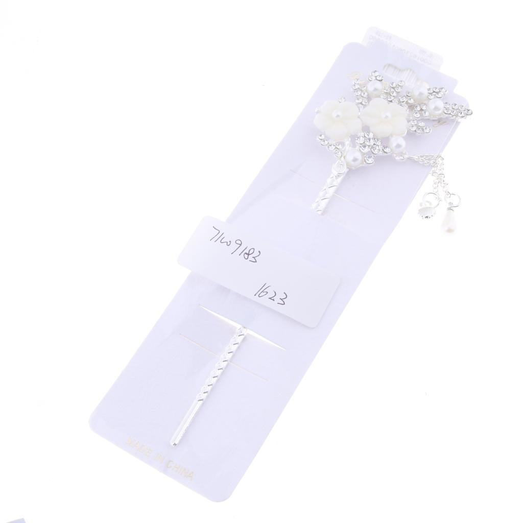 Chinese Hair Stick Chopstick Dangle Hairpin Chignon Pin Tassel Pendant Decor 2