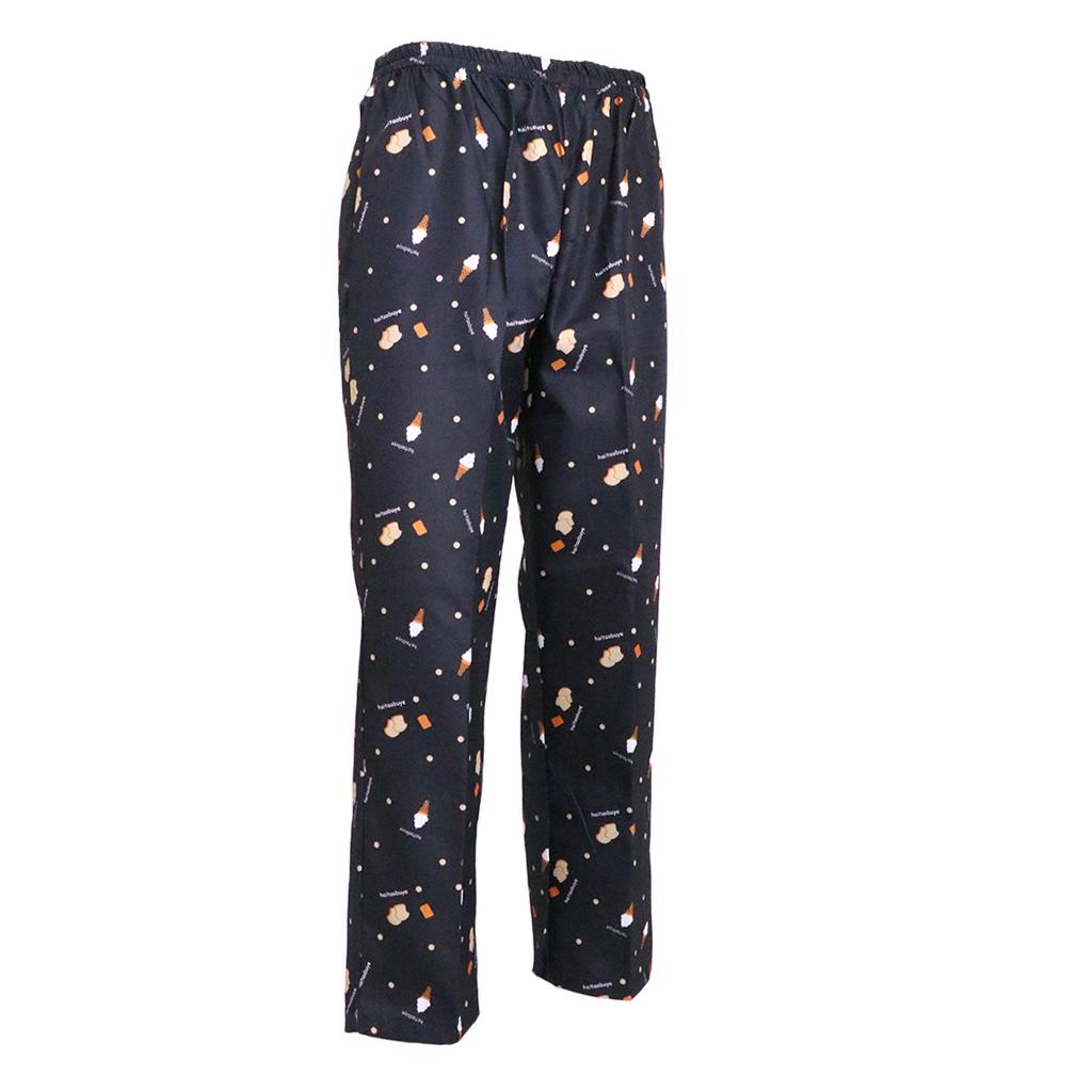 Chef Pants Uniform Cargo Baggy Pants Kitchen Work Trousers XL Ice Cream