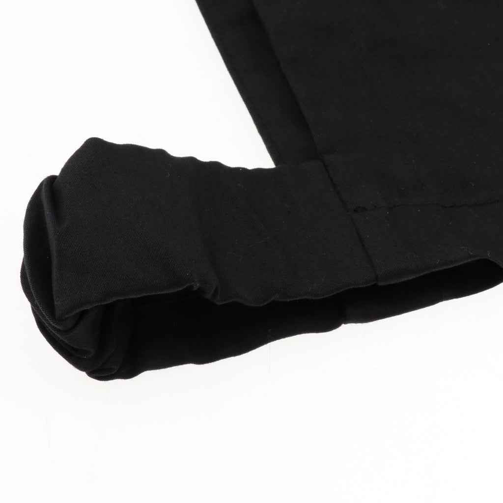 Women Detachable Fake Collar Half Shirt Blouse False Faux Collar Tie Black