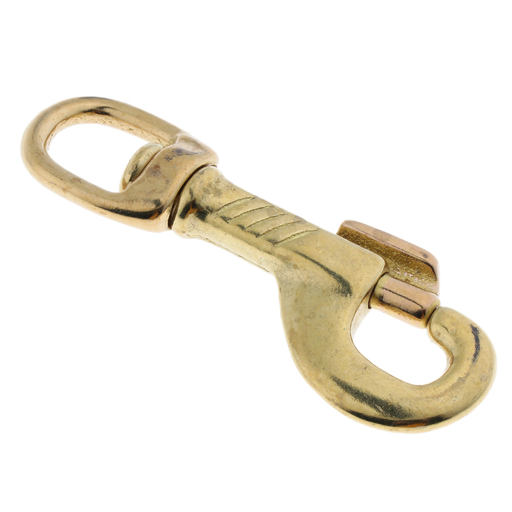 Ribbon Spring Swivel Snap Hooks Lobster Clasps Strap Buckle Keychain Trigger