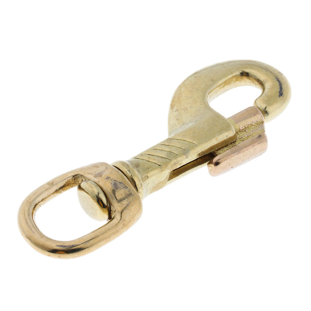 Ribbon Spring Swivel Snap Hooks Lobster Clasps Strap Buckle Keychain Trigger