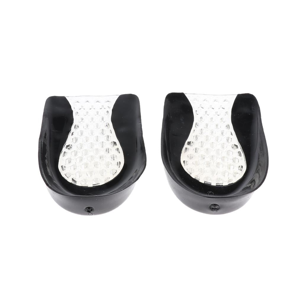 Unisex Silicone Gel Heel Comfort Cup Pad Cushion Inserts Sole Shoes Insoles