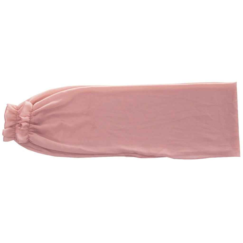 Women Long Sleeve Chiffon Bolero Shrug Pink