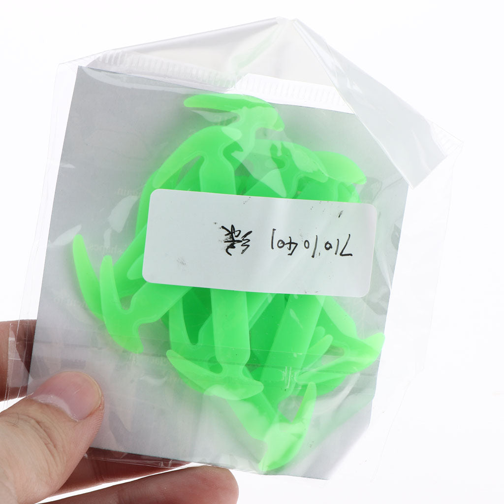 12Pcs/set Unisex No Tie Shoelaces Elastic Silicone Sneaker Laces Green