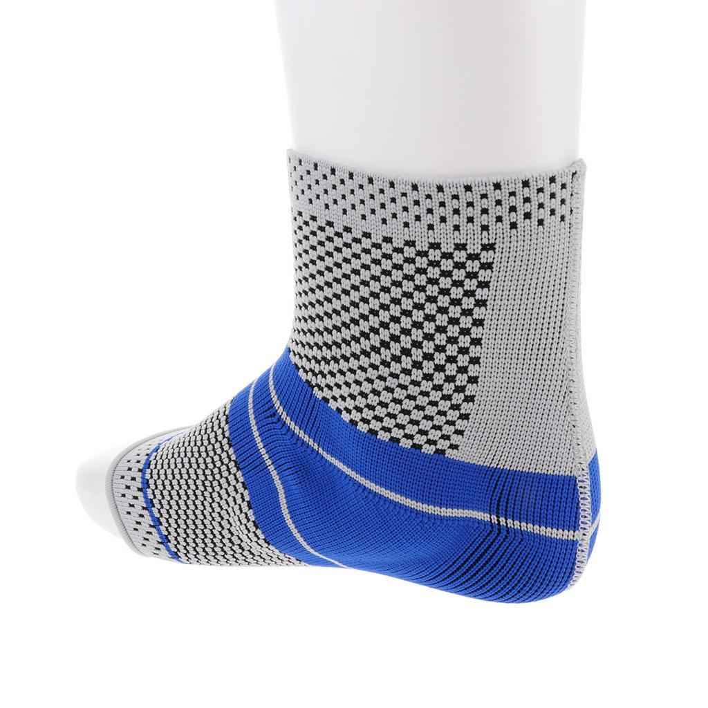 Sports Volleyball Ankle Guards L Gray