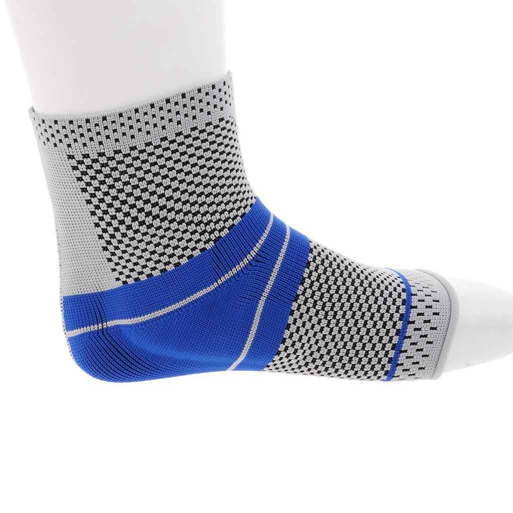 Sports Volleyball Ankle Guards L Gray