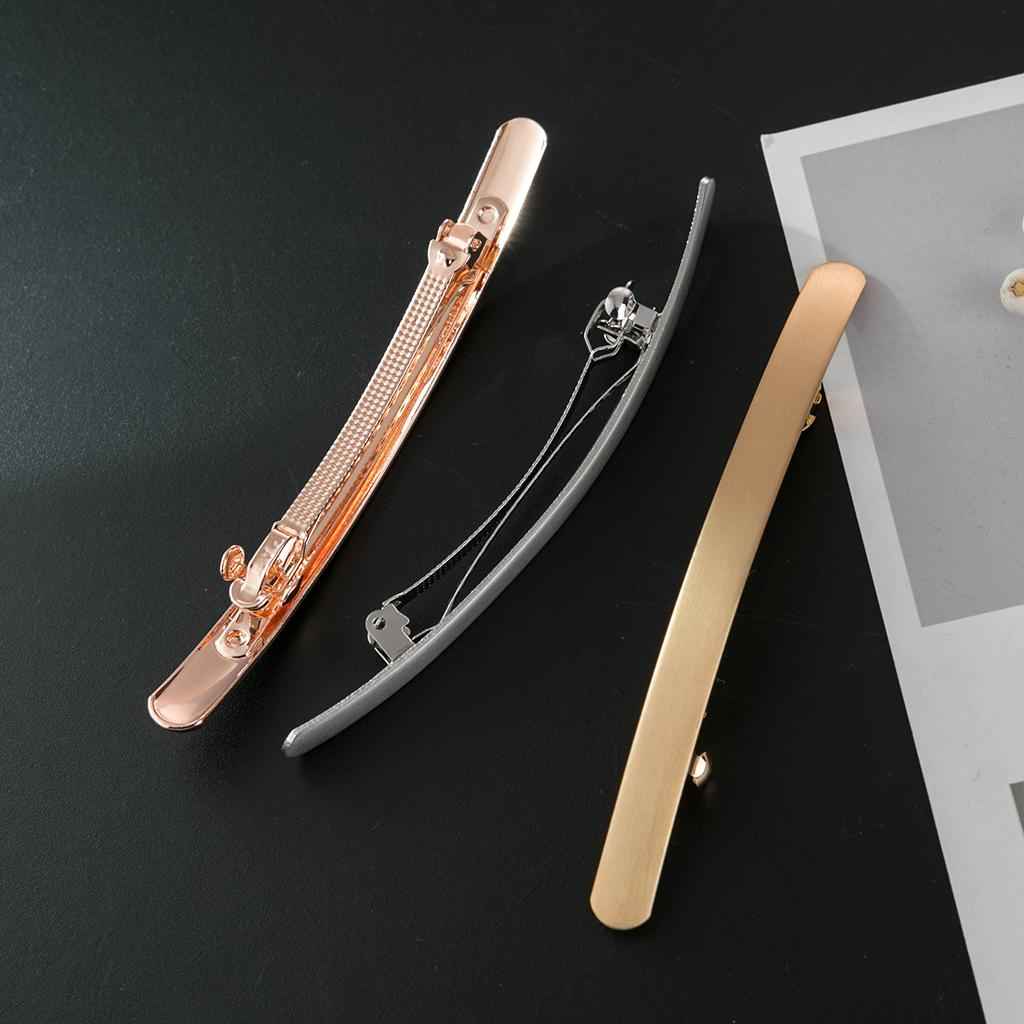 Hair Clips Barrette Geometric Korea Hairpin Hair Styling Jewelry Silver