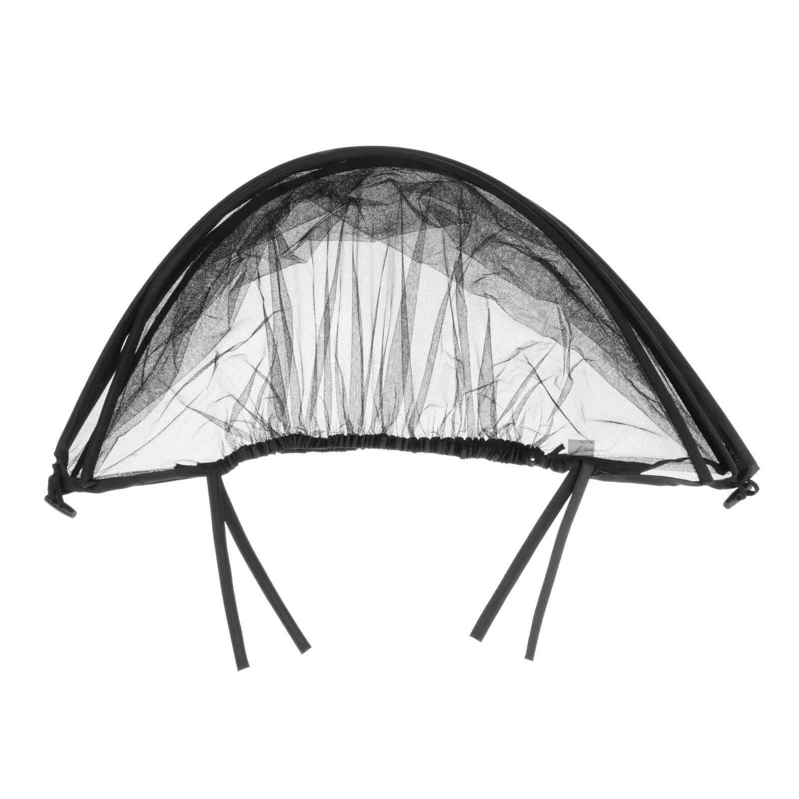 Mosquito Net for Stroller Long Lasting for Strollers Cradles  Zipper black
