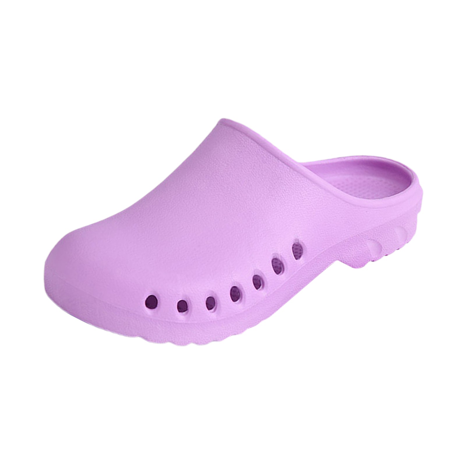 Clogs Work Slipper Nursing Beach Sandals Women Nurse Shoes Violet 37 38