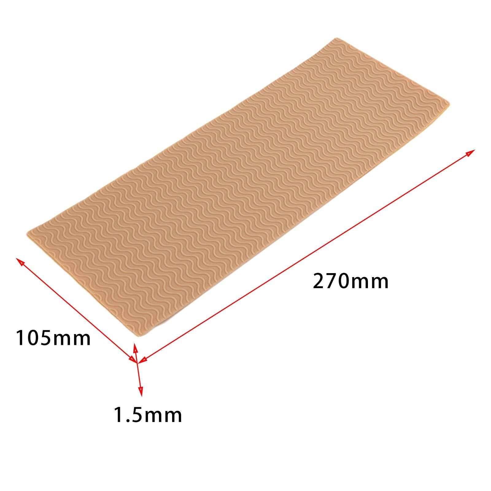 Rubber Shoe Soles Repair Patches Sole Protector Anti Slip Outsoles Insoles Nude