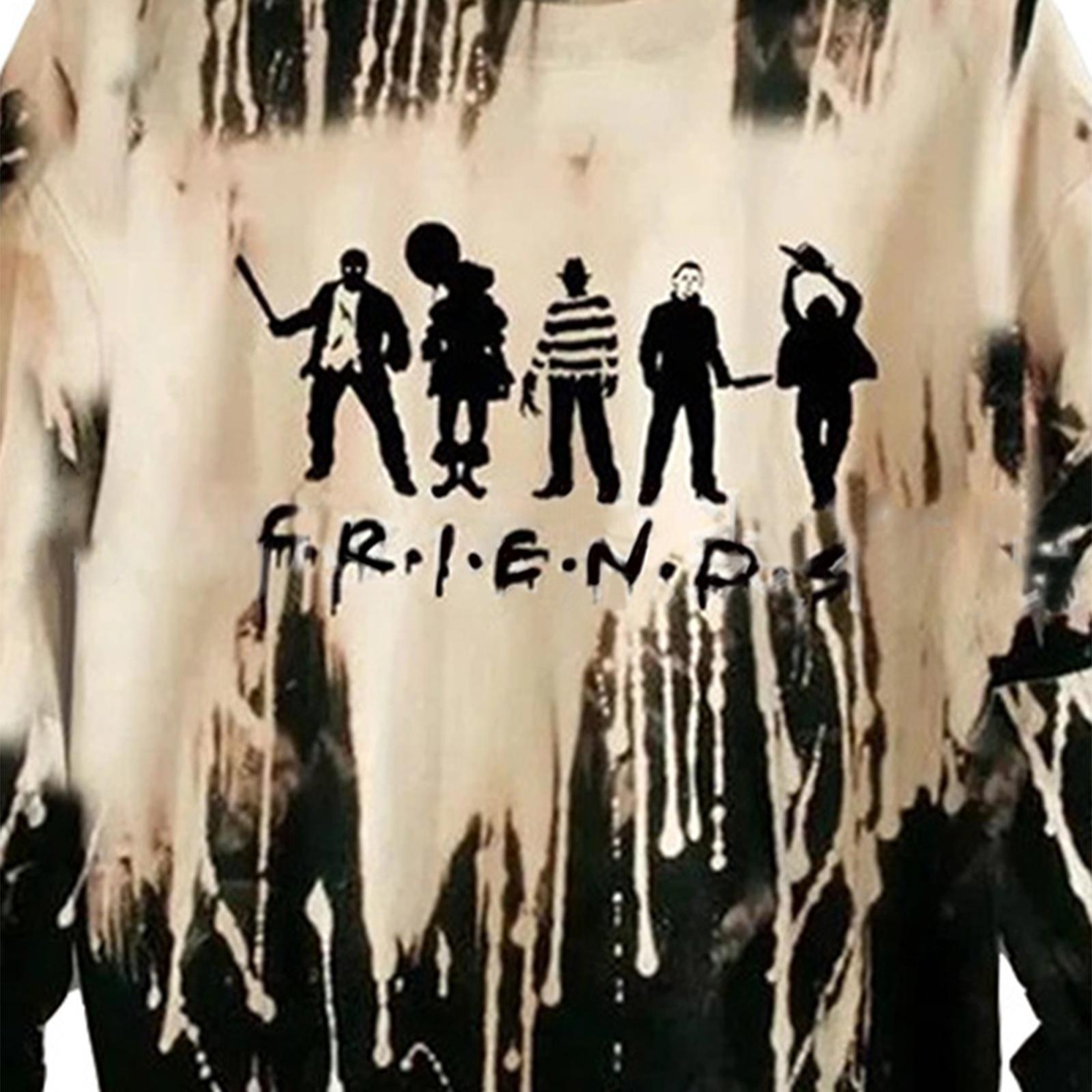 Crewneck Clothing Jumper Casual for Spring Ladies Five People XXXL