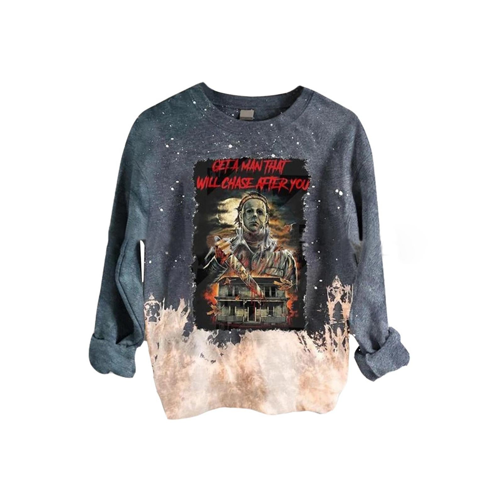 Crewneck Clothing Jumper Casual for Spring Ladies A Poster L