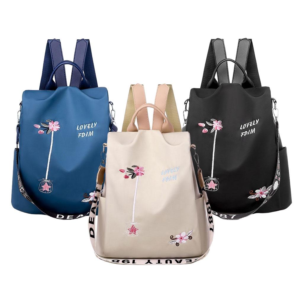 Casual Backpack Shoulder Bag for Travel Outdoor Daypack Rucksack blue