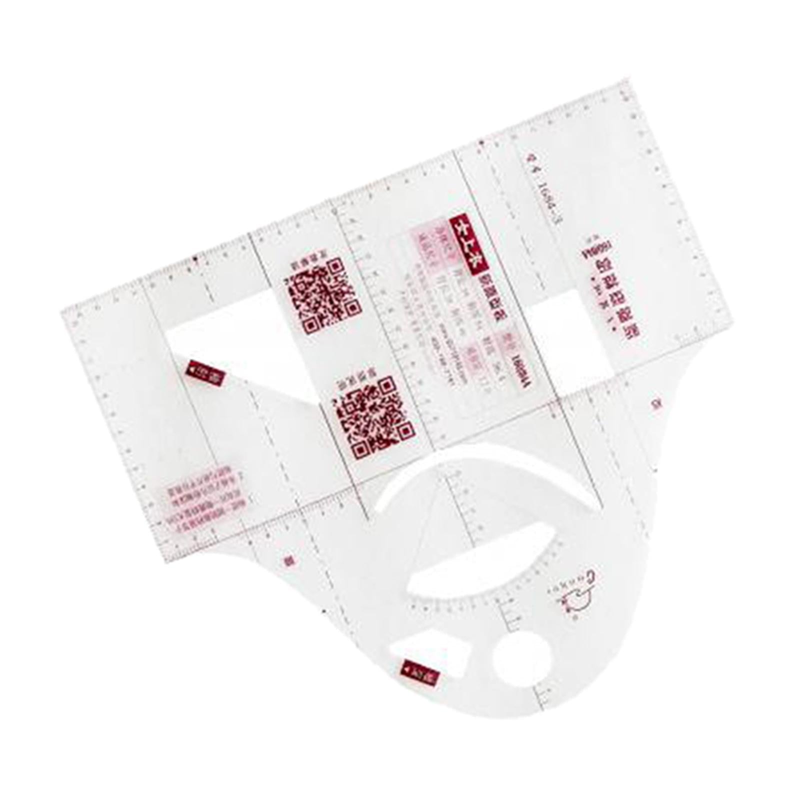1:5/1:3 Womens Cloth Design Ruler Drafting Templet Clothing Prototype Too 1:3