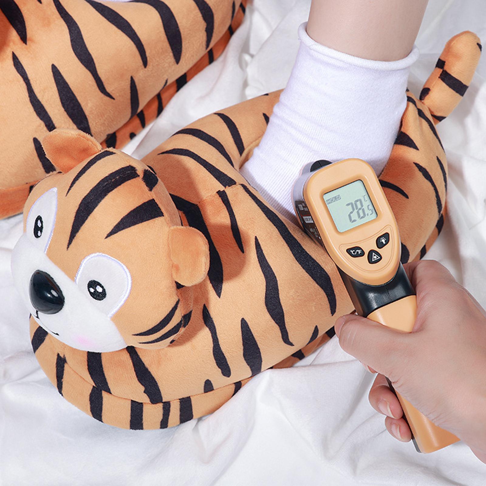 Cartoon Warm Slippers Fall Winter Tigers for Couples Lovers S