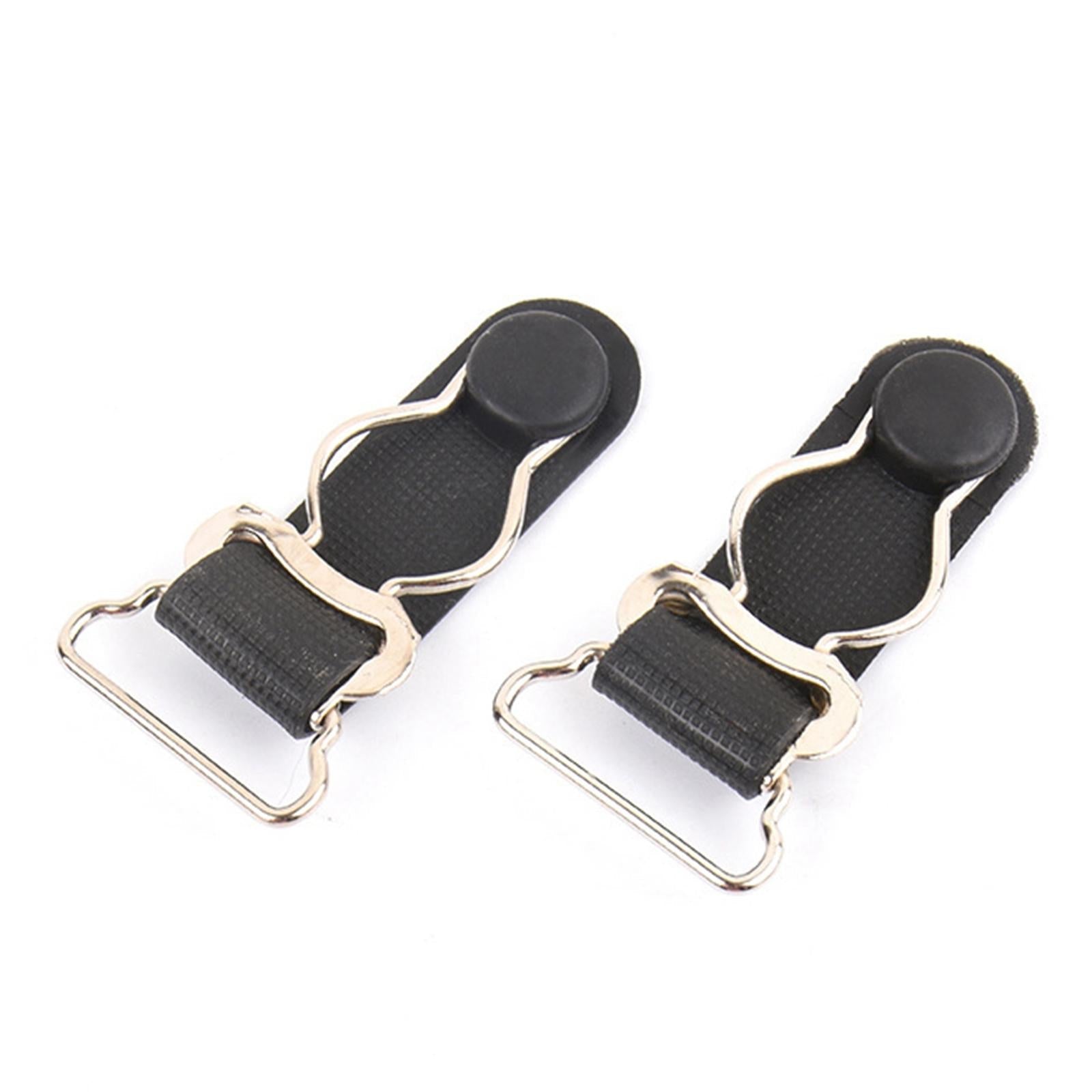 10Pcs Durable Garter Belt Fastener Clips Anti Skid for Men Leg Garter Shorts