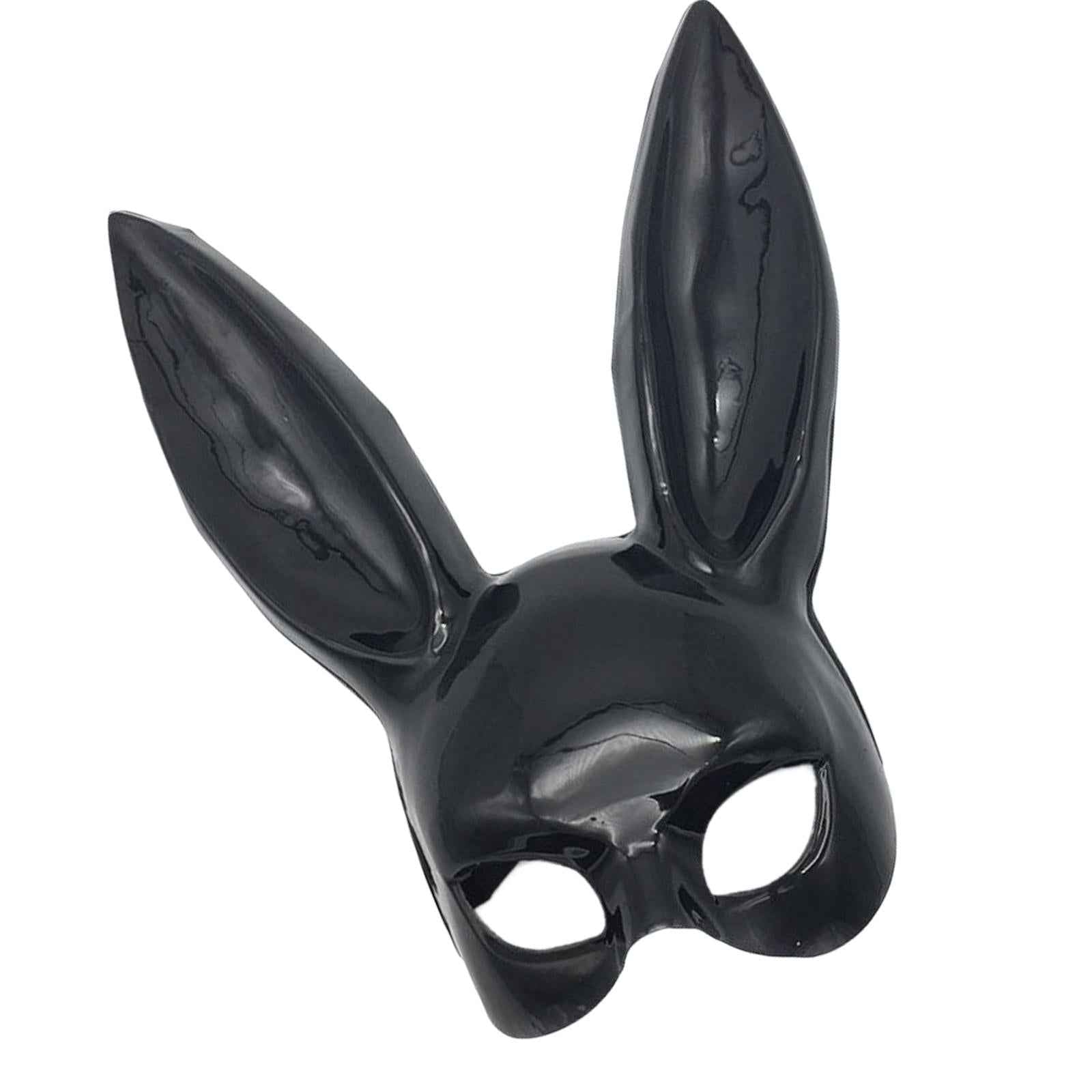 Women's Masquerade Rabbit Mask Carnival Easter Holiday Birthday Bunny Mask