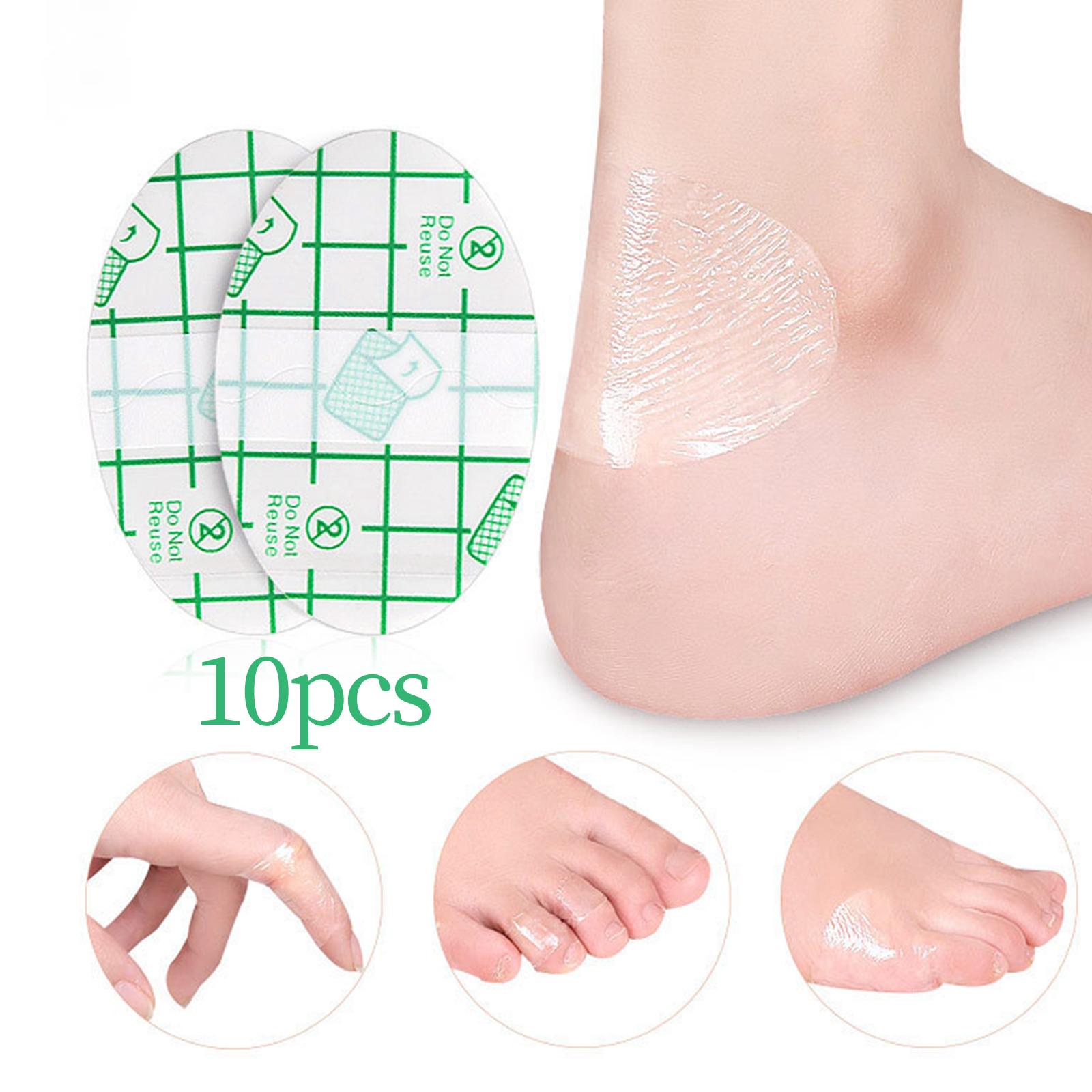 20 Pieces Invisible Heel Protector Sticker Transparent for Shoes High Heel