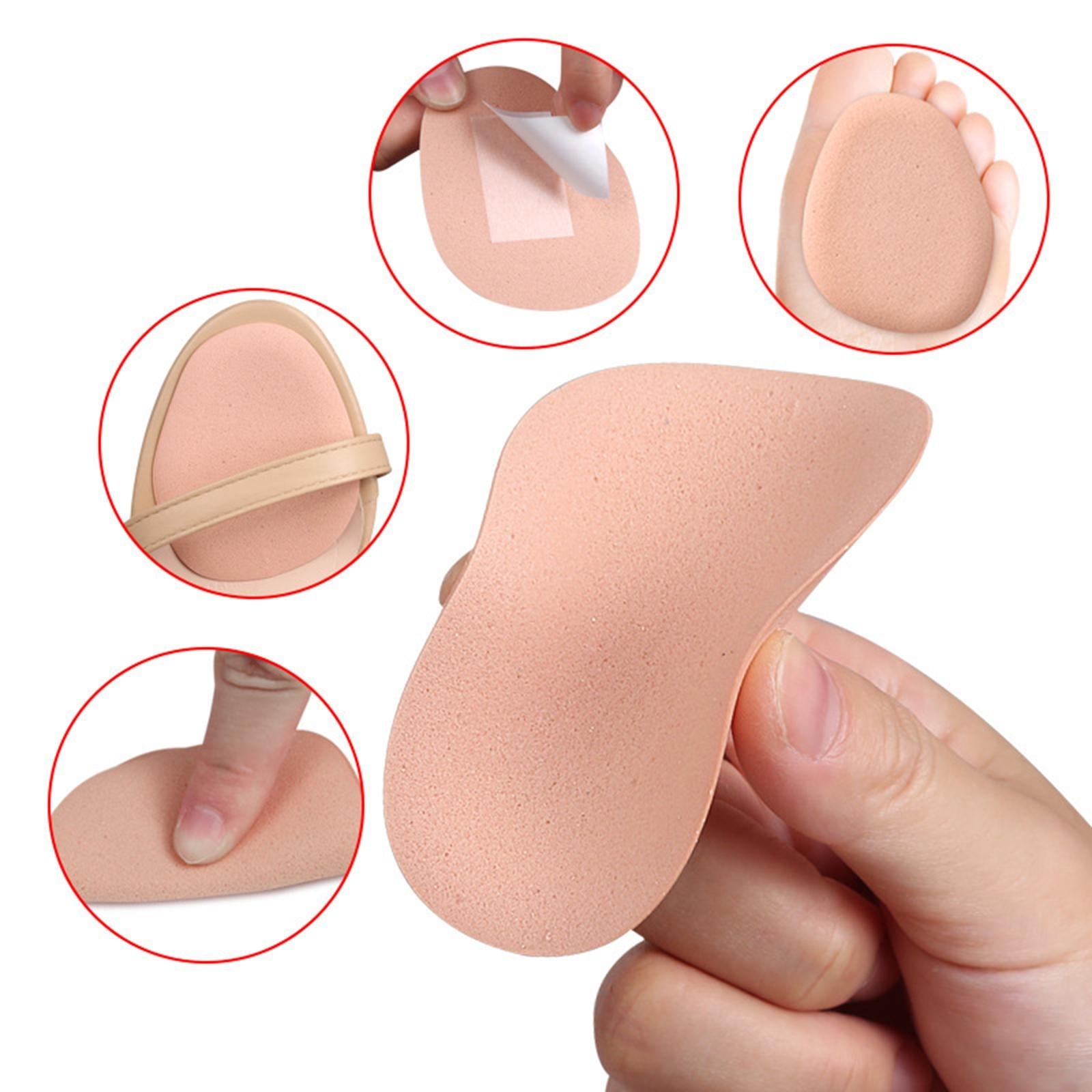 10Pcs Forefoot Pads Anti Slip Foot Care Palm Insert Women Mens