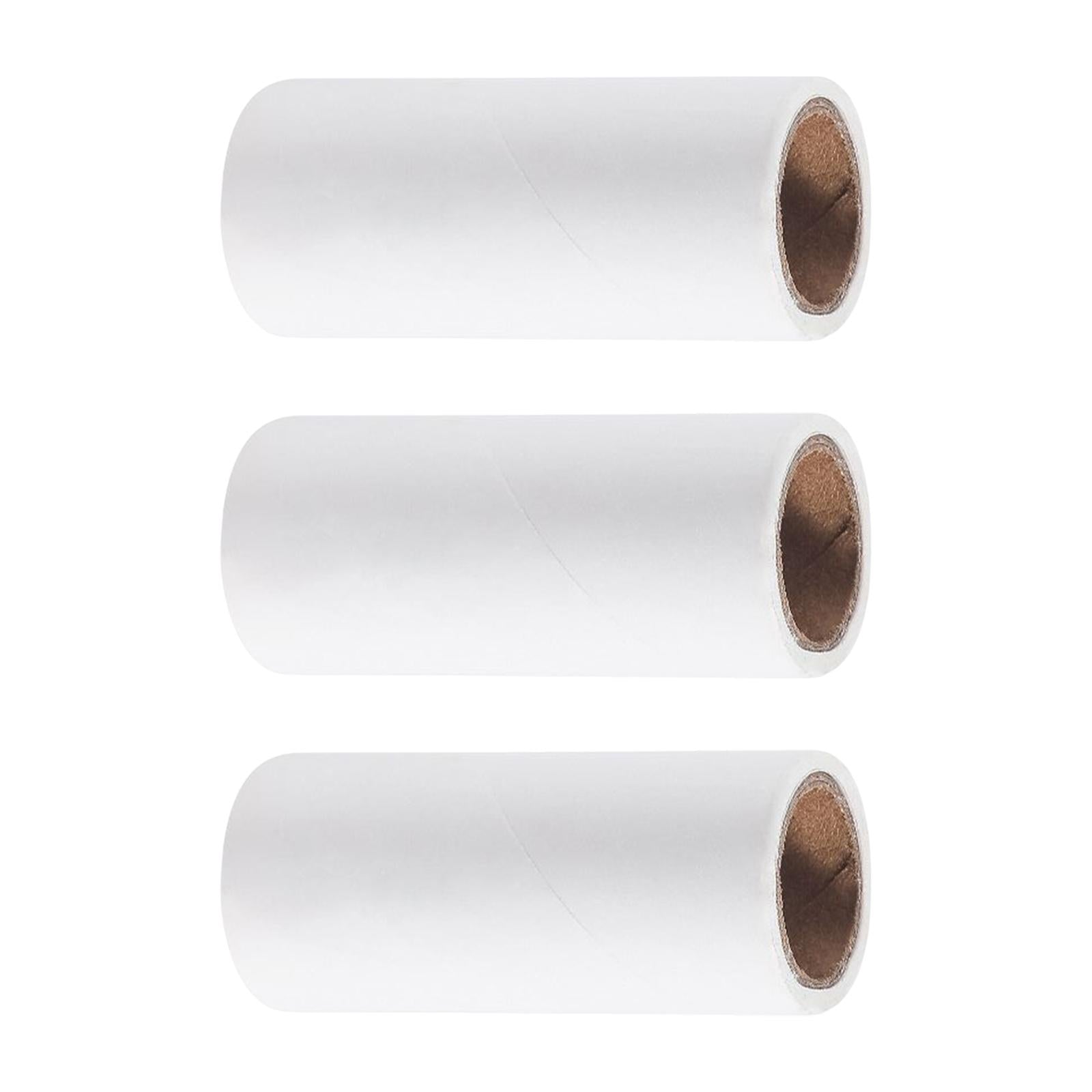 3x3 Rolls Refillable Sticky Hair Dust Brushes Pet Hair for Clothing Furniture