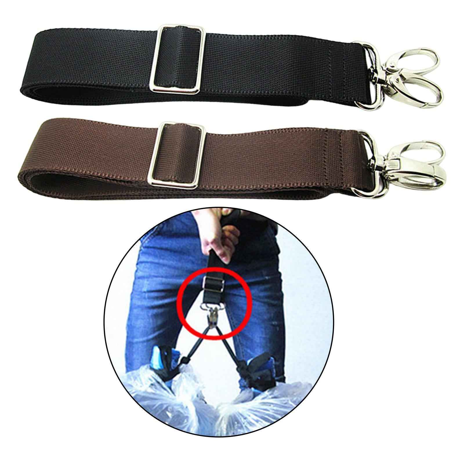 Shoulder Bag Strap Belt Adjustable Length Handbag for Bag Repair DIY Luggage Black