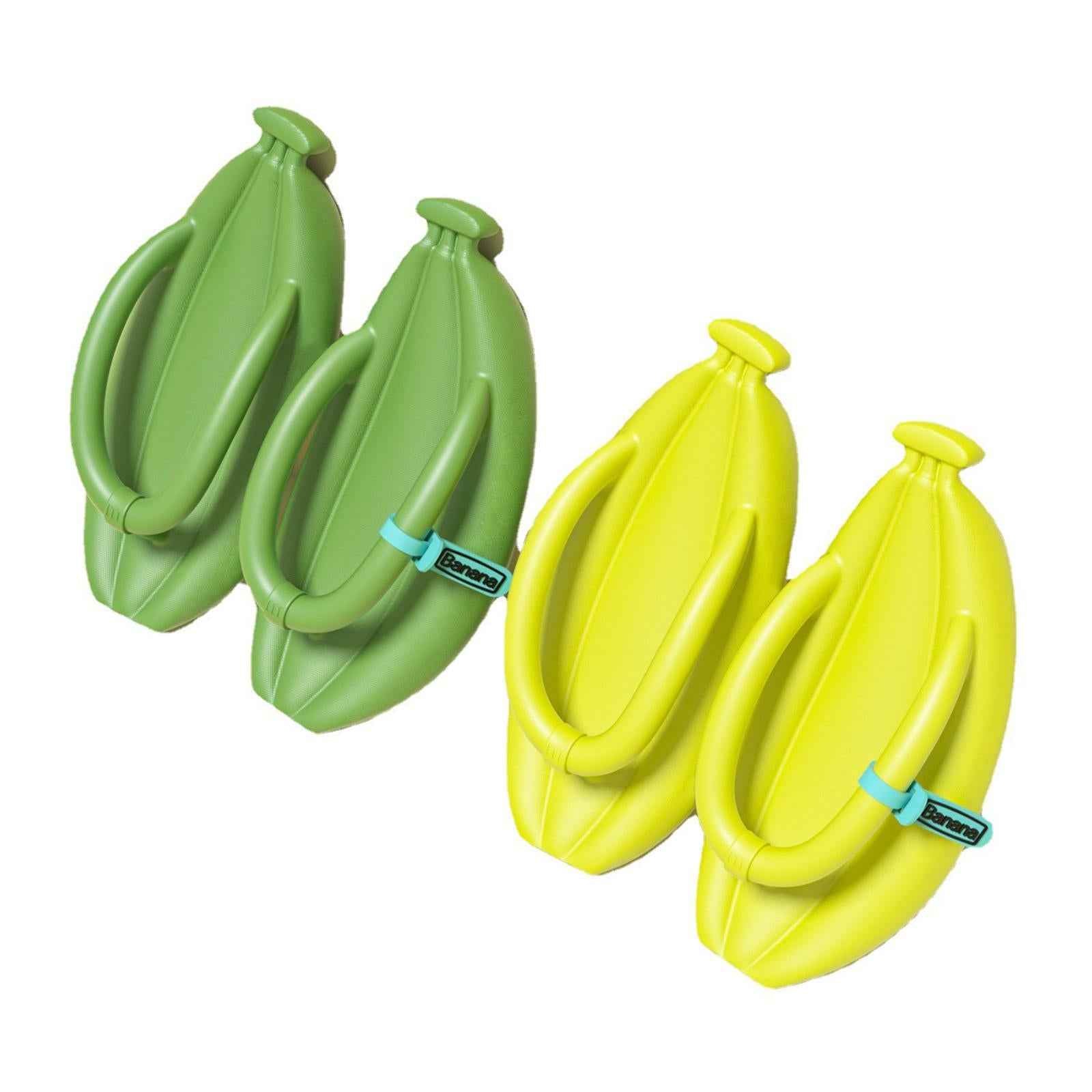 Thongs Sandals Banana Slippers Bathroom House Shower Women's Flip Flops Dark Green 38 39
