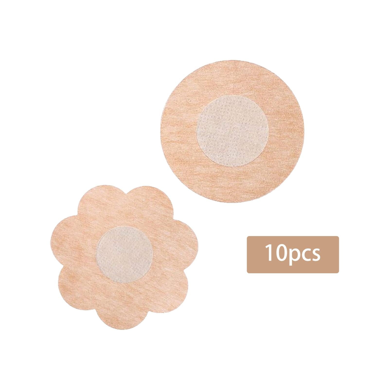 3xChest Pasties Underwear Flower Nipple Cover Petal for Women Dress flower