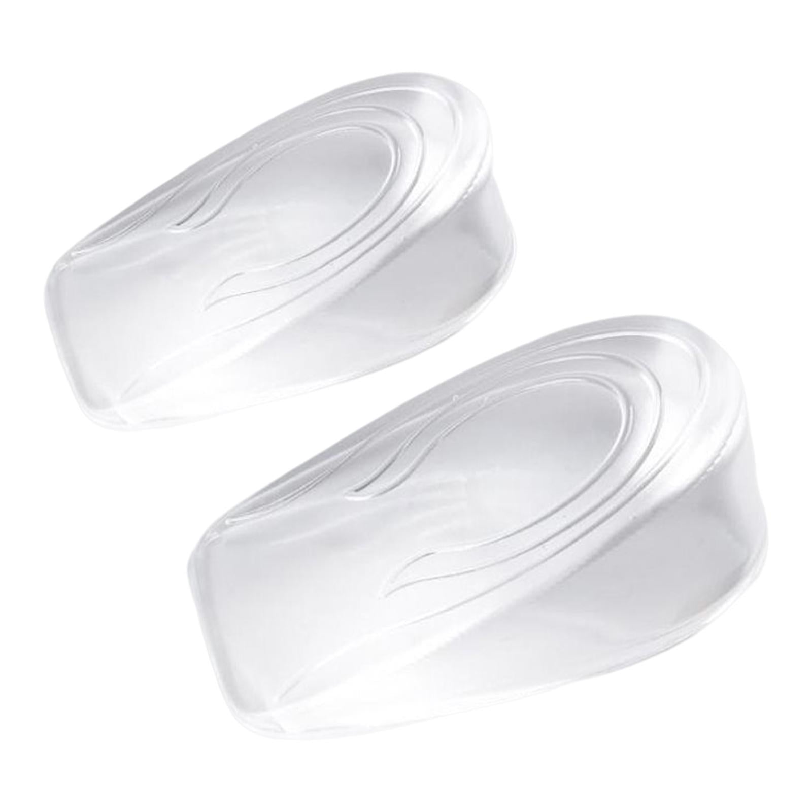 3x1 Pair Heel Lift Insert Invisible for High Heels Long Time Standing Hiking Men 3cm