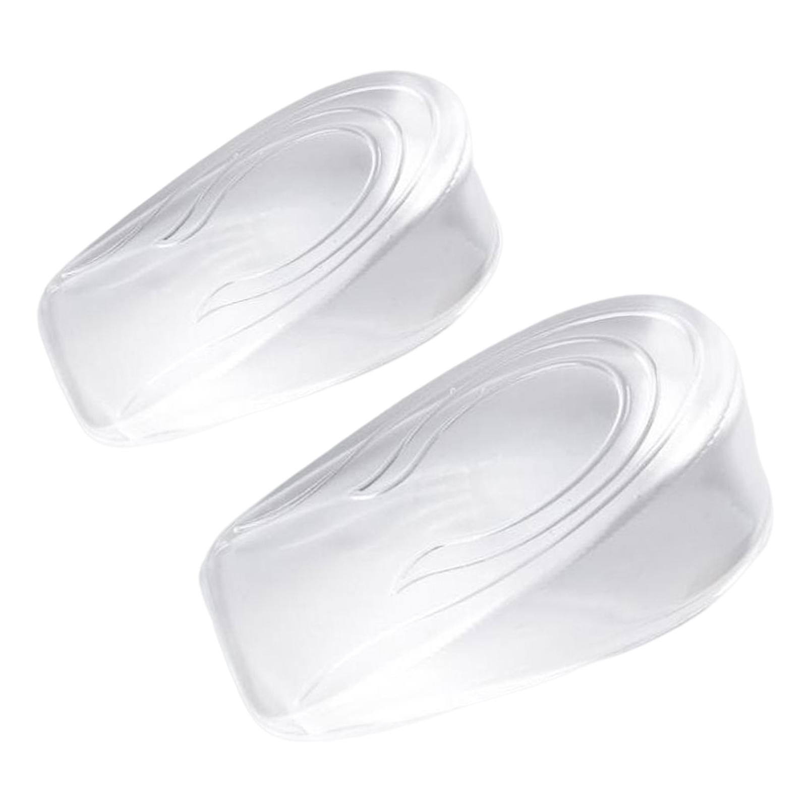 5x1 Pair Heel Lift Insert Invisible for High Heels Long Time Standing Hiking Men 3cm
