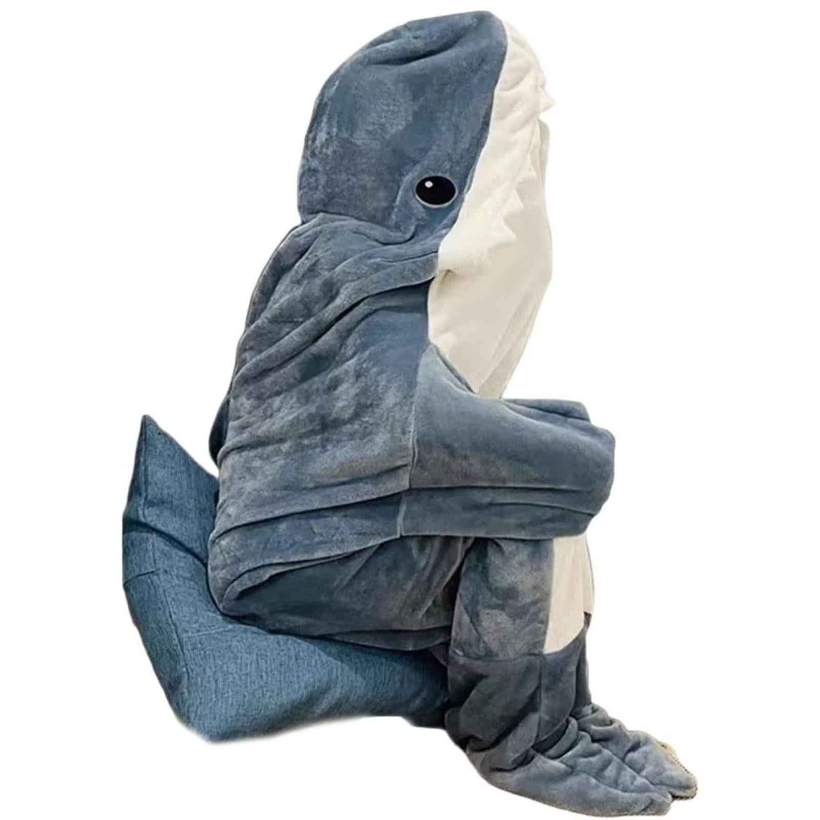 Wearable Shark Blanket Cosplay Hooded Easter Pajama Home Animal Sleeping Bag