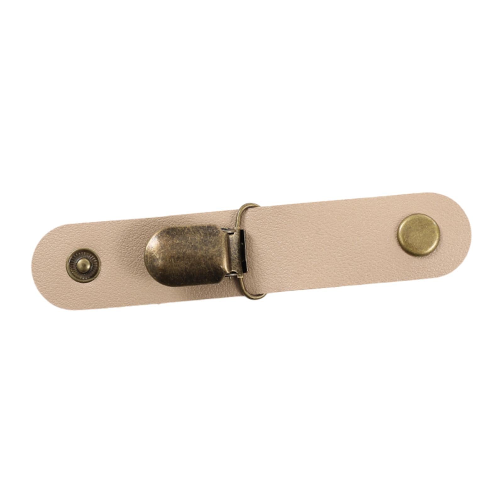 2xHat Clip for Cap Clip Travel Hat Clip for Backpacks Totes Luggage Beige