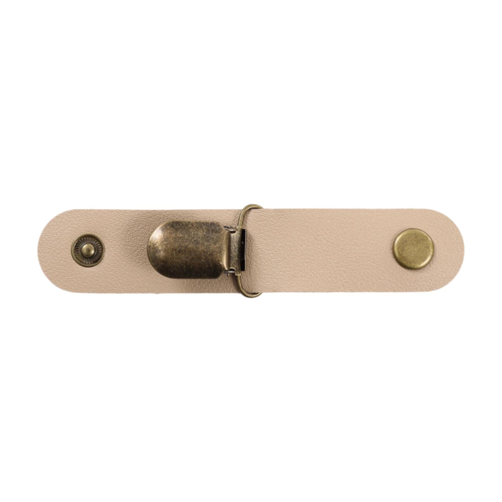 2xHat Clip for Cap Clip Travel Hat Clip for Backpacks Totes Luggage Beige