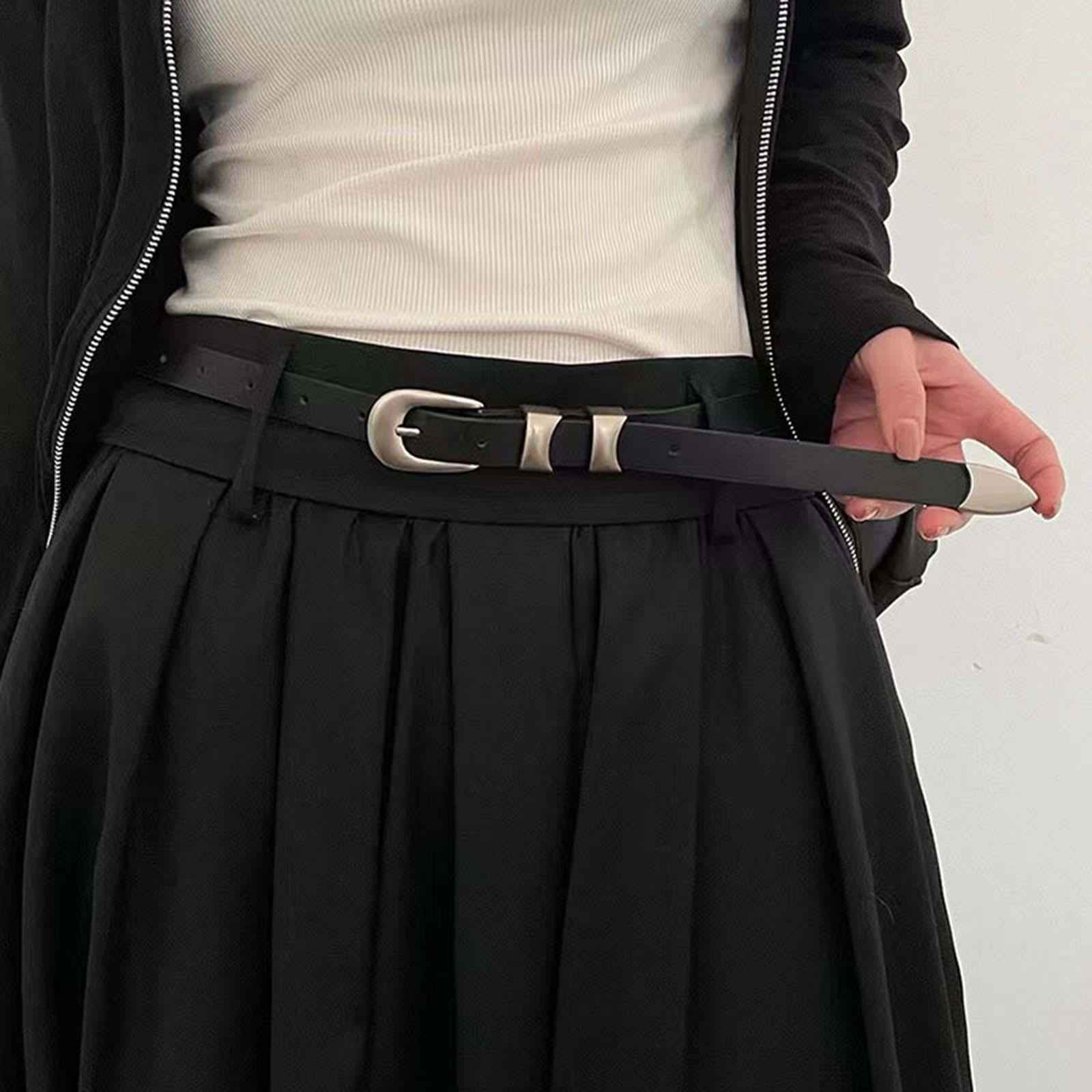 PU Leather Waistband Lady Girls Width 1.8cm Party Trousers Women Waist Belts